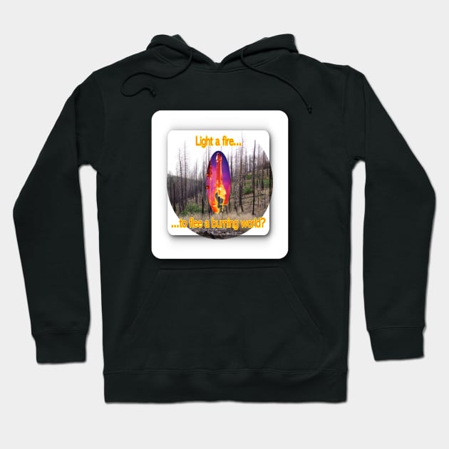 Space Cowboy Hoodie by damonbostrom